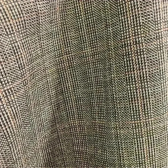 Women's Walter Genuin Italian Plaid Ankle Pants Golf Style Size 4 - Picture 4 of 10